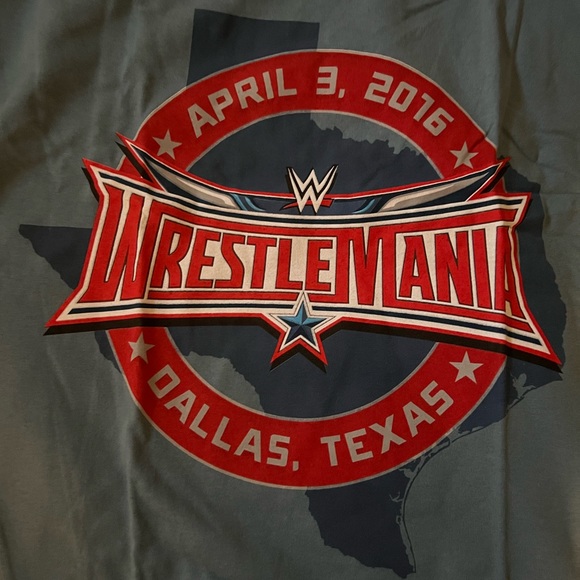 WWE Wresltmania 2016 Long Sleeve T-Shirt - Picture 2 of 4